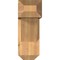 Ekena Millwork Traditional Craftsman Smooth Bracket w/ Offset Brace, Western Red Cedar, 7 1/2"W x 20"D x 20"H BKT0806X20X20TRA04SWR - alternate 4